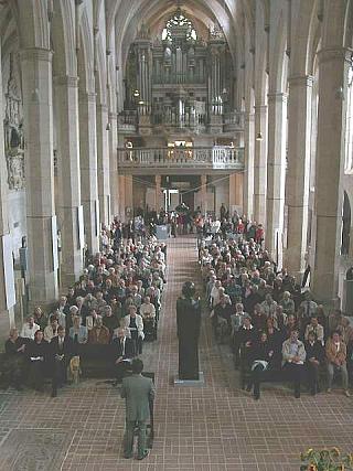 Eröffnung in der Predigerkirche, Foto: Ev. Kunstdienst (Börner)